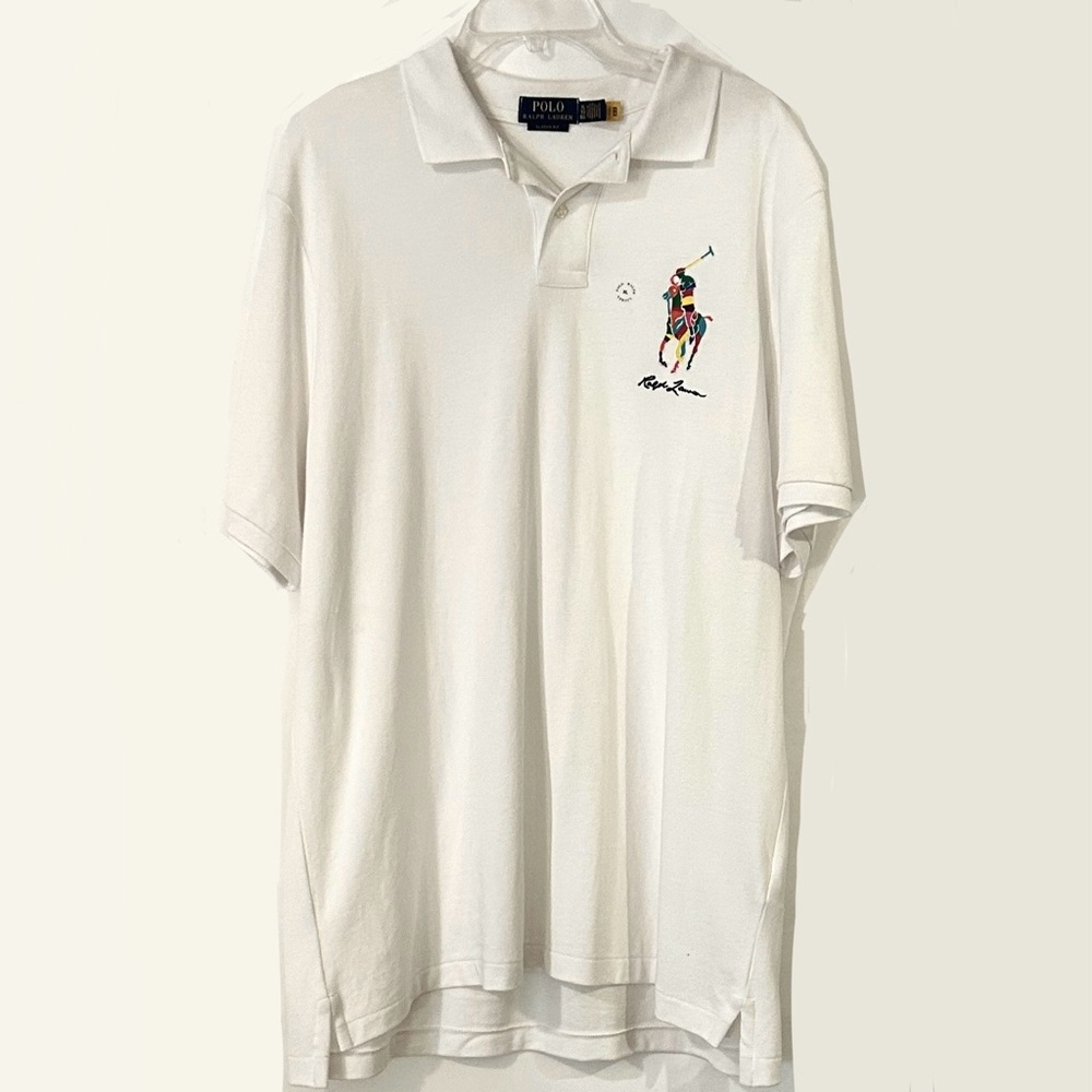 Ralph Lauren White Big Pony Polo Shirt - Picture 5 of 5